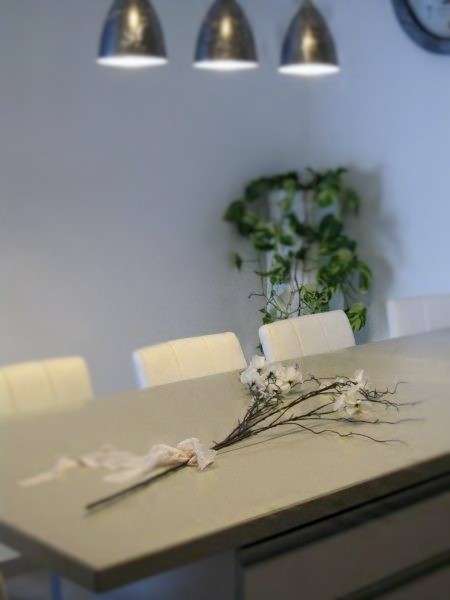 עיצוב תאורה - פינת אוכל