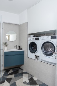 פתרון מושלם למכונות כביסה במקלחת ילדים